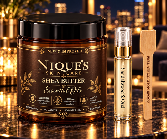 Men Shea butter with FREE Bonus scent and Application spoon