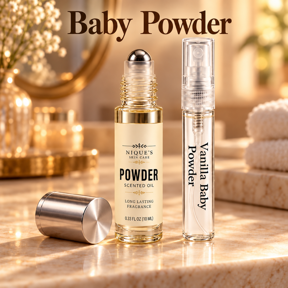 Scented Oils with FREE bonus spray